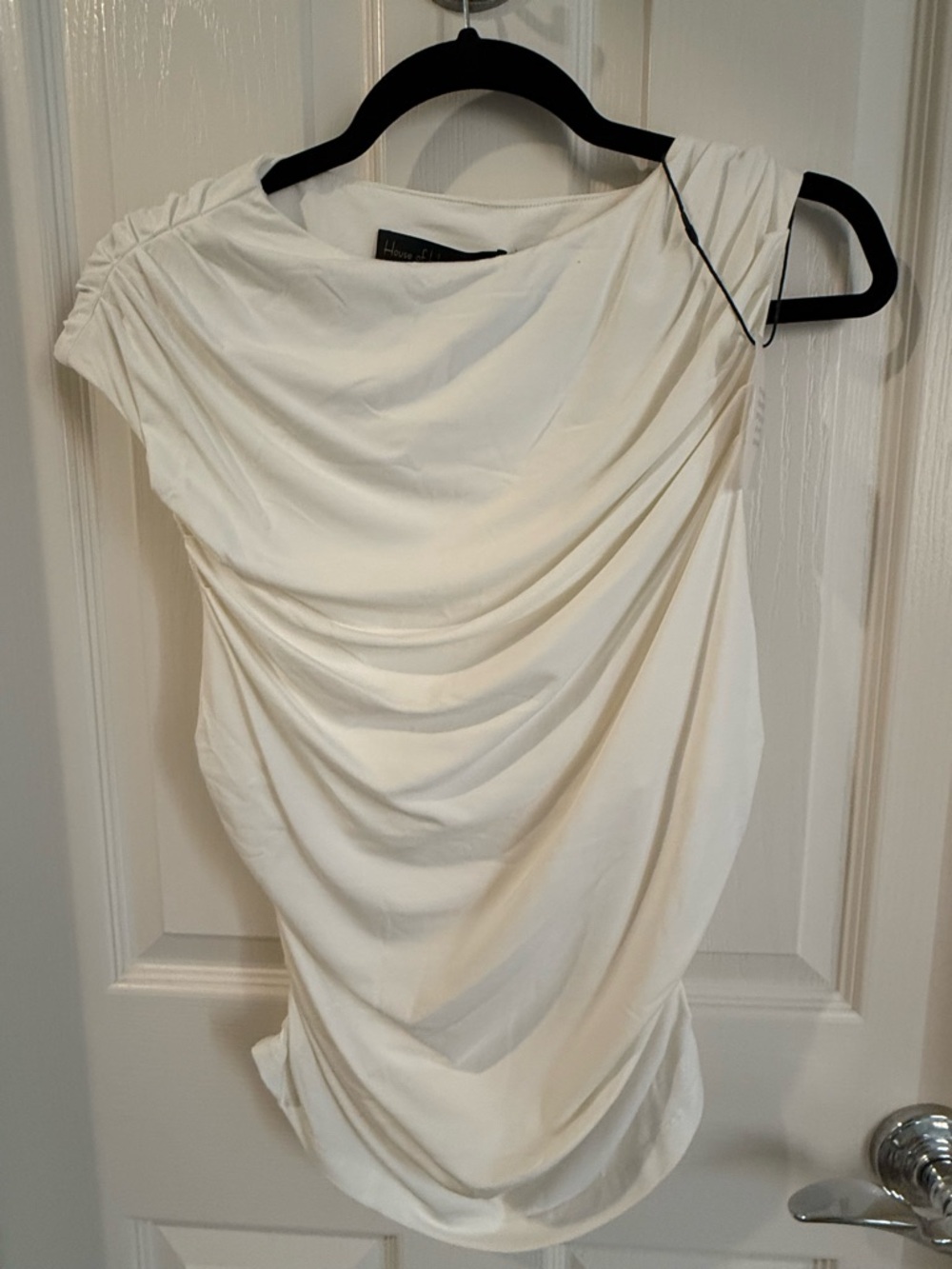 House of Harlow White Draped Women’s Top